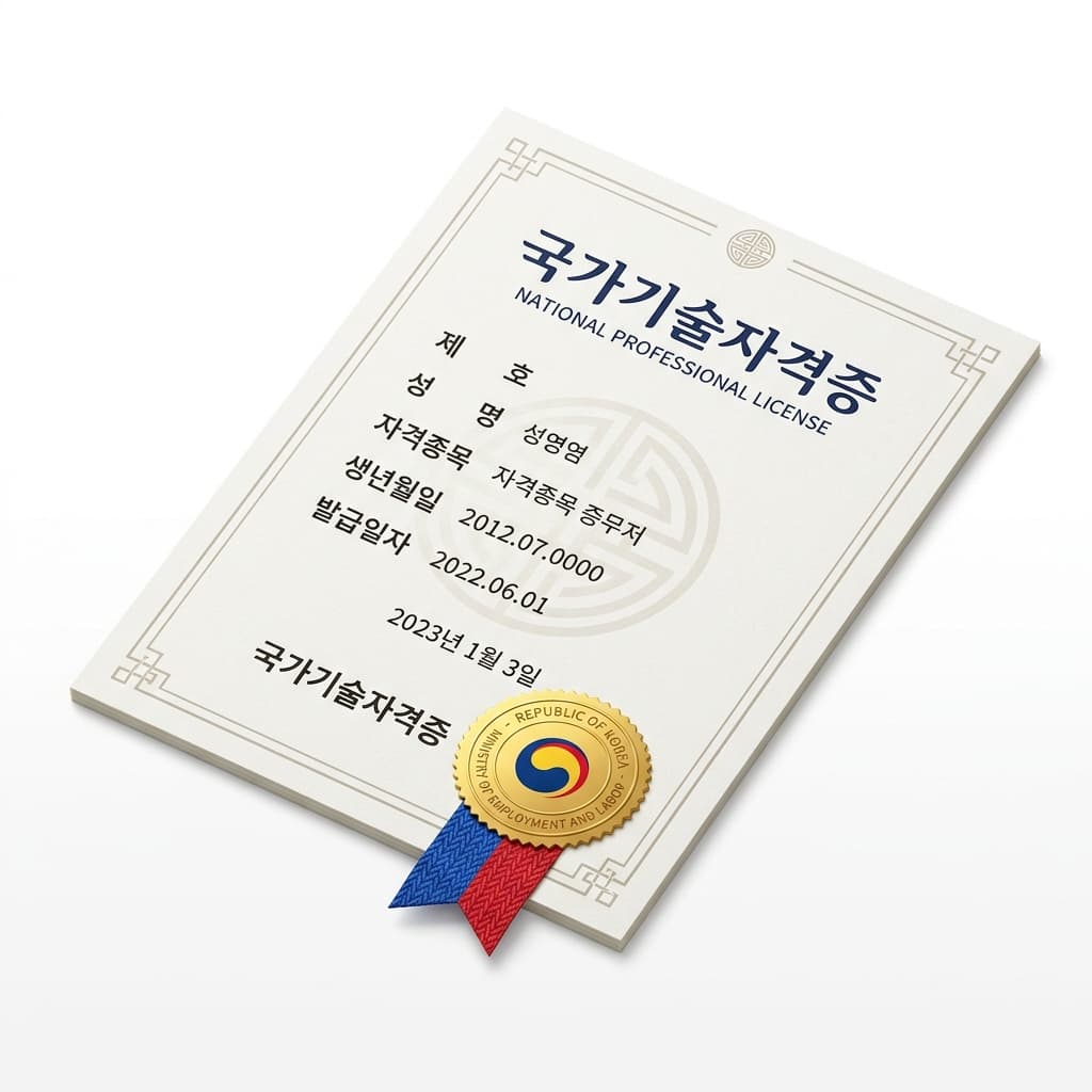 국가 공인 자격증