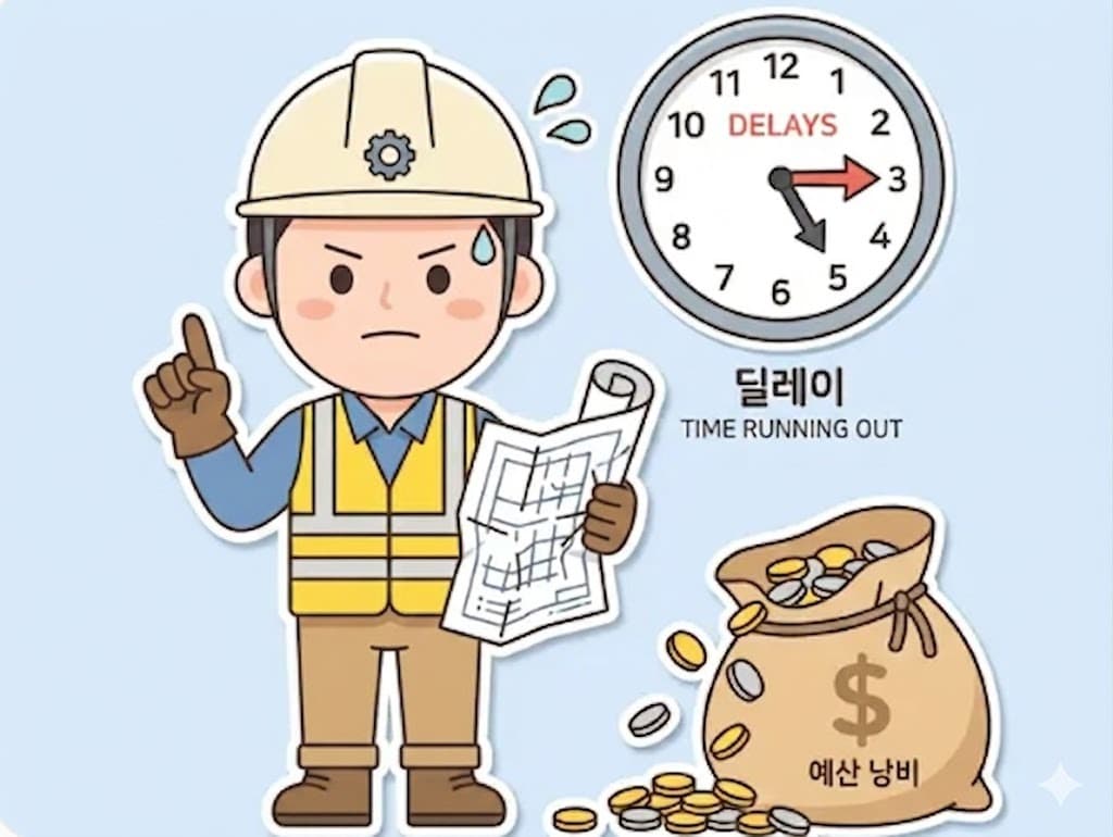 경험 없는 업체 위험성