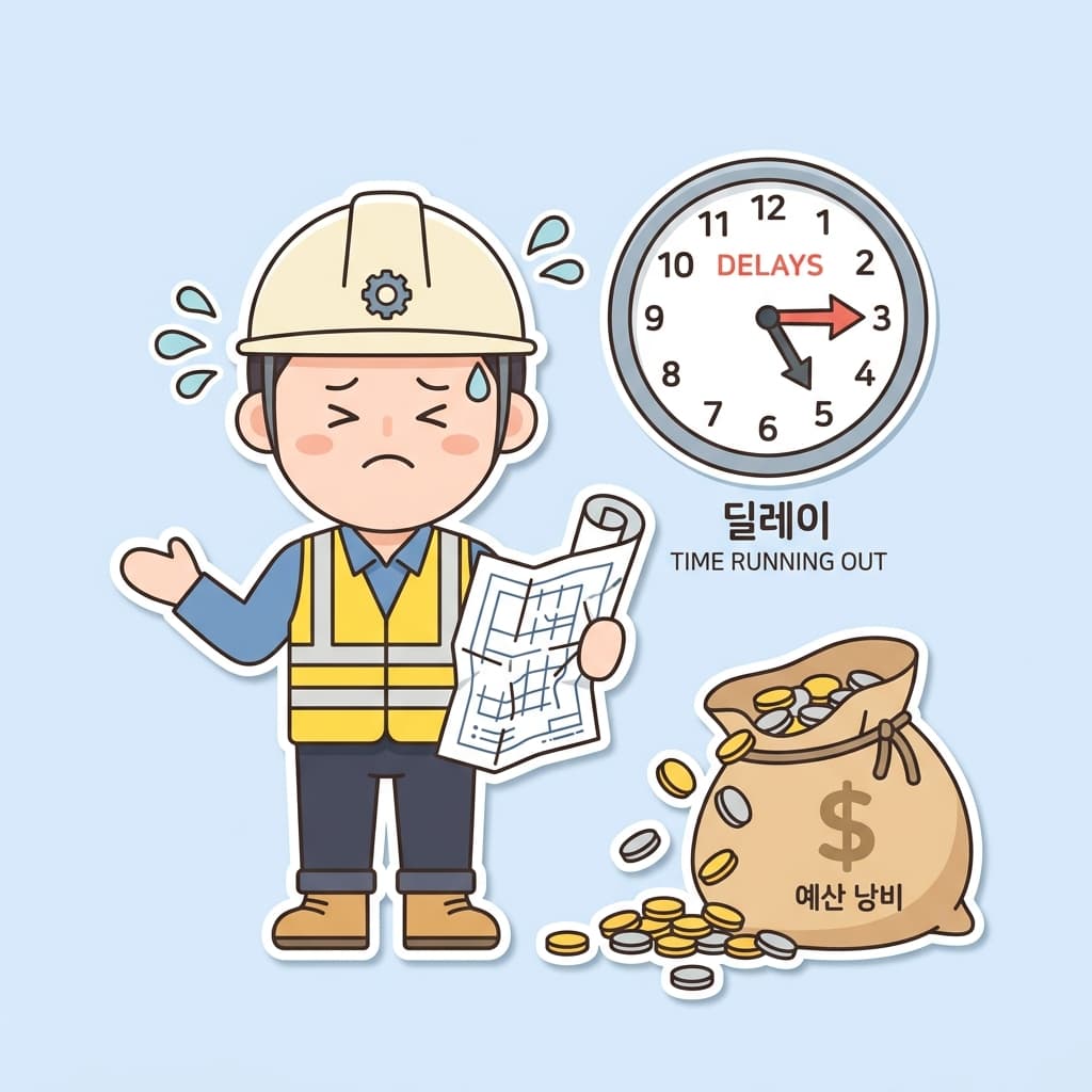 경험 없는 업체 위험성